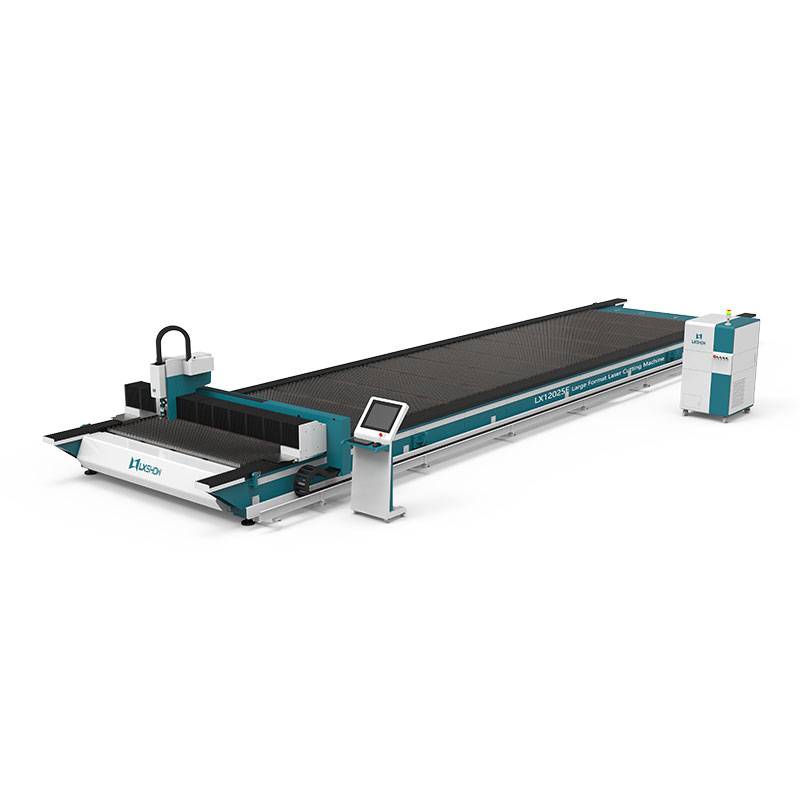 High Power Laser Cutting 12025F Series Metal Cutter LXSHOW 1