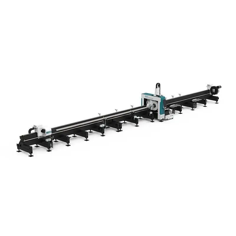 Metal pipe laser cutting machine metal laser cutter for tube LX92TX 1