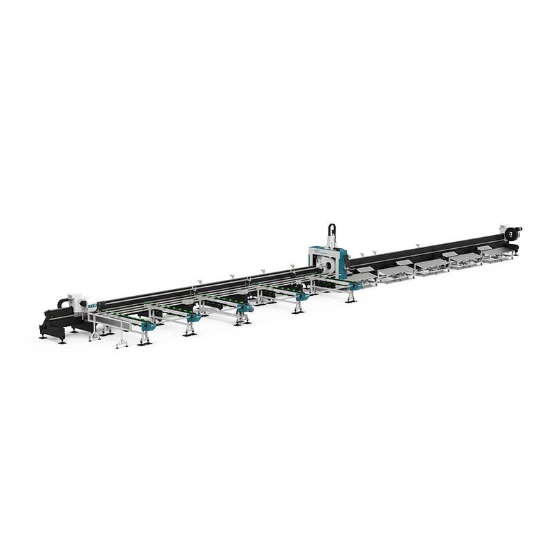 LX122TX Pipe Fiber Laser Cutting Machine Large Size Laser Cutter For Long Metal Tubes 1