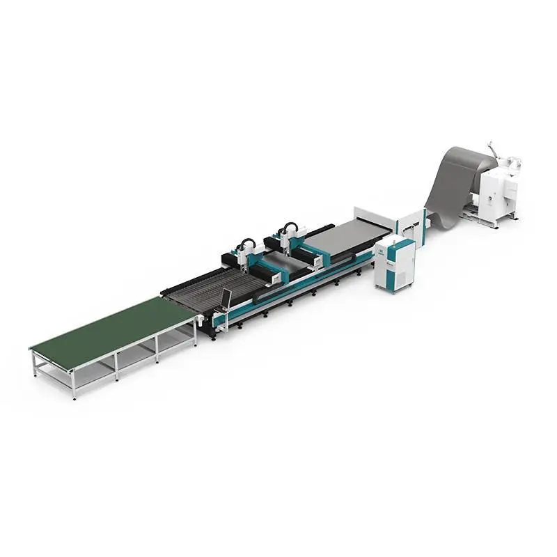 LX6015FLD Coil Metal Fiber Laser Cutting Machine 1