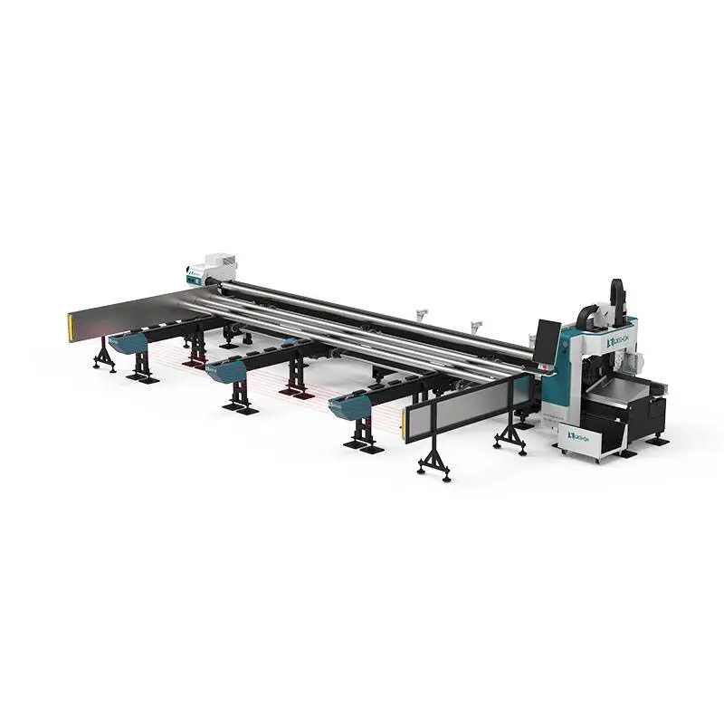 LX612TNA Semi-automatic feeding fiber laser tube cutting machine 1