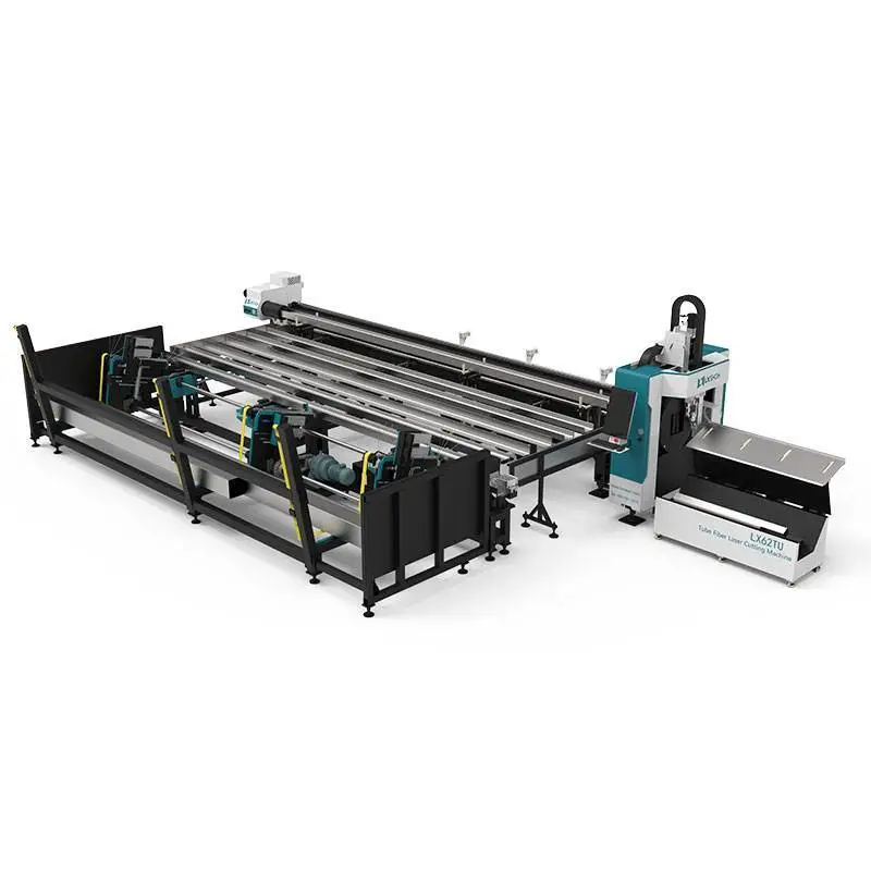 LX62TUB Professional Laser Tube Cutting Machine with Fully Automatic Loading Rack 1