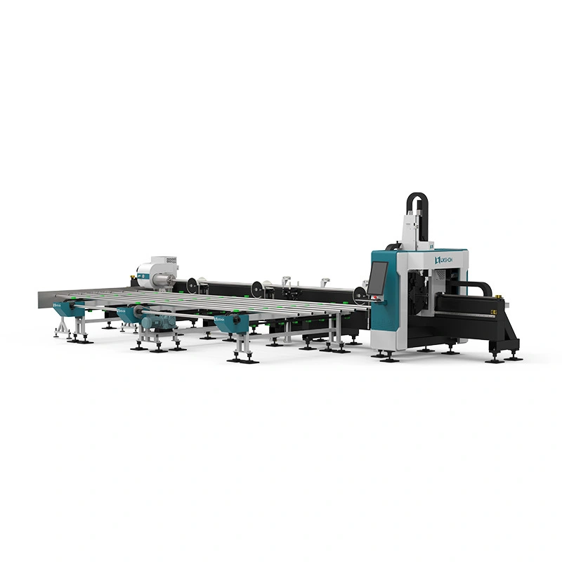 Metal Tube Fiber Laser Cutting Machine LX62TNA 1