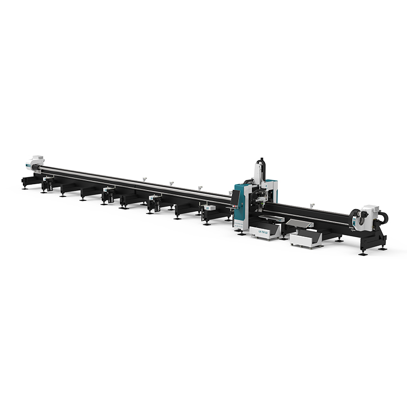 LX122TX Pipe Fiber Laser Cutting Machine Large Size Laser Cutter For Long Metal Tubes 2