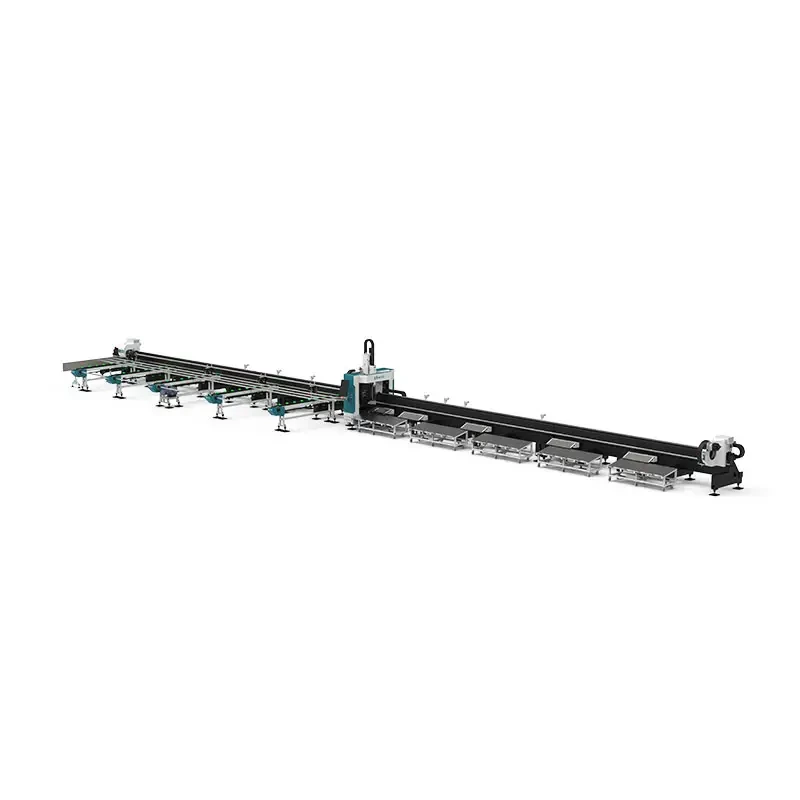 Automatic Feeding LX122TXA Series Laser Tube Cutting Machine for Metal Square Round Pipe 1