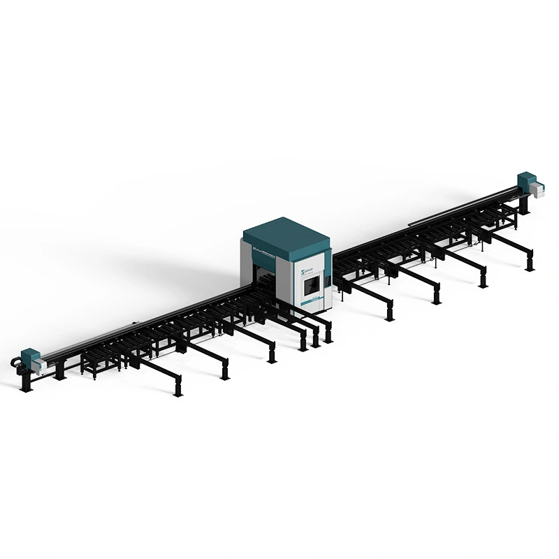 Fiber Laser Cutting Machine for Professional Cutting of H Steel Profiles LXSHOW LX650FBHGA Series 1