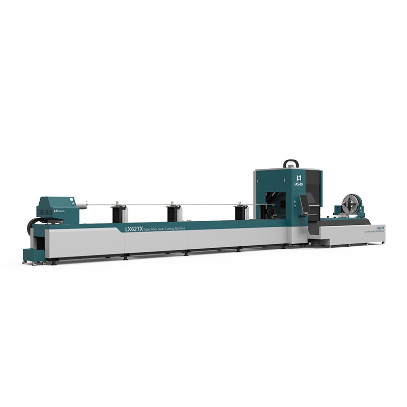 Cnc Laser Pipe Cutting Machine LX62X Three-Chuck Heavy-Duty Laser Pipe Cutting Machine 1