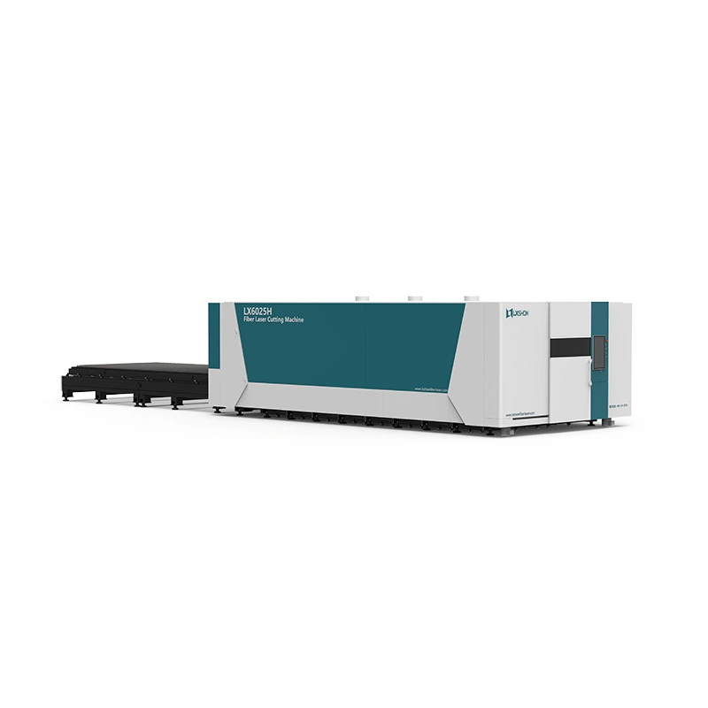 Large Format Enclosed LX6025H Series Sheet Metal  Laser Cutting Machine 1