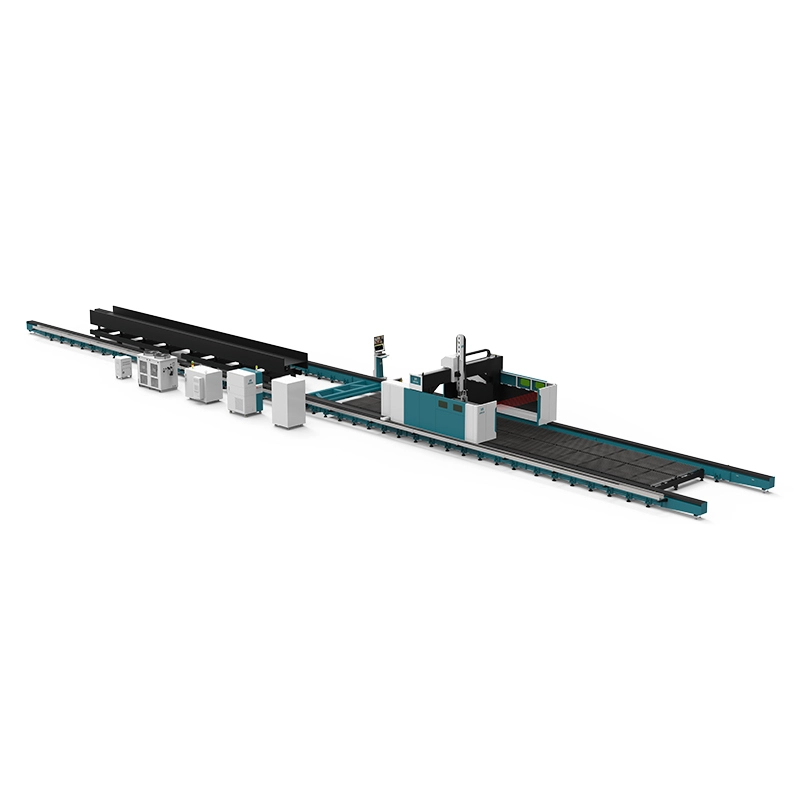 LX16016TGB H-shaped steel fiber laser cutting machine 1