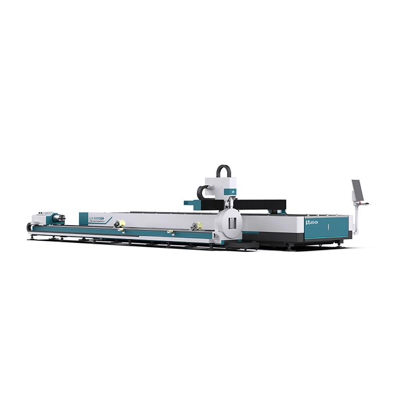 High Quality Single-platform LX6015FCT Laser Matal Sheet and Tube Cutting Machine 1