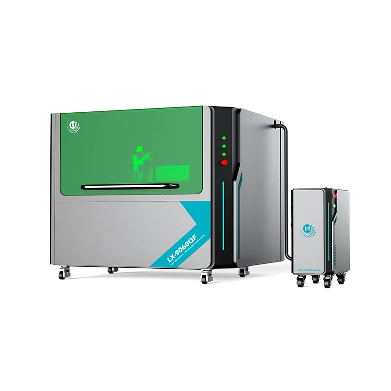 LXSHOW Mini Enclosed LX9060QF Laser Cutting Machines Cheap Price for Steel Metal 1