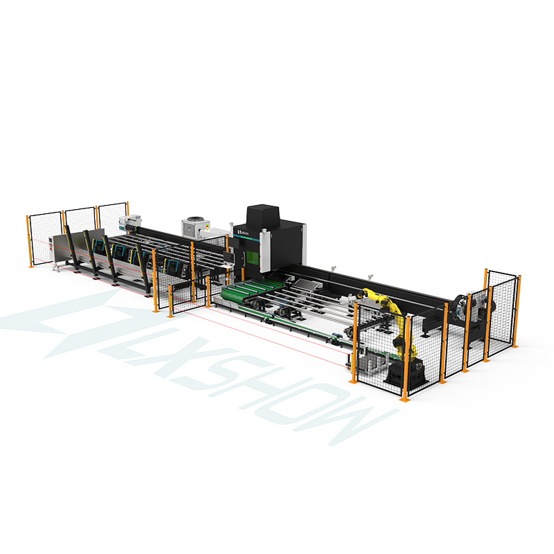 LX624TX High Power Fiber Multifunctional Metal Tube Laser Cutting Machines with Automatic Loading and Unloading 2