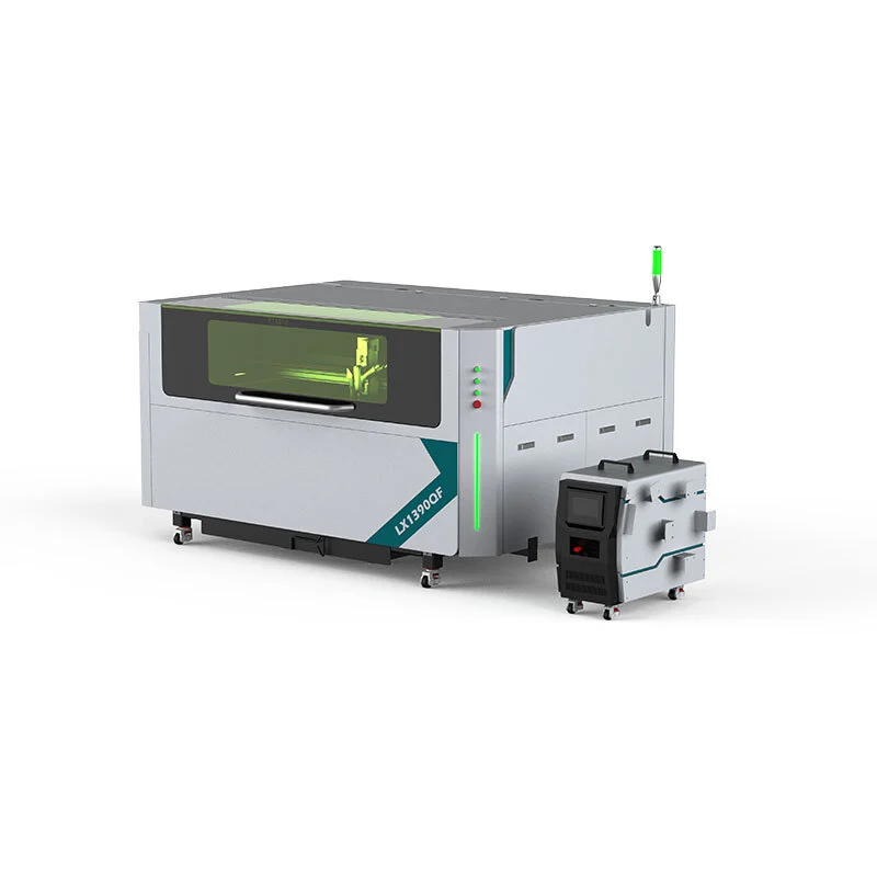 LXSHOW Mini Enclosed LX1390QF 10 in 1 Laser Cutting Machines Cheap Price for Metal and Non-metals 1