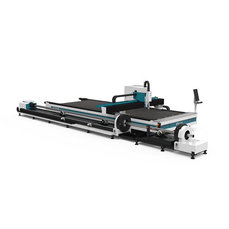 LXSHOW LX6020DHT Three-chuck Tube and Sheet Fiber Laser Cutting Machine 1