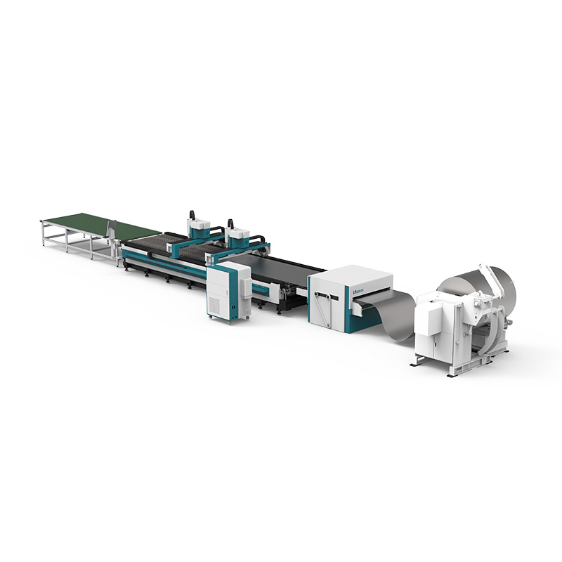 LX6015FLD Coil Fed Laser Cutting Machine With Decoiling And Levelling | LXSHOW 4