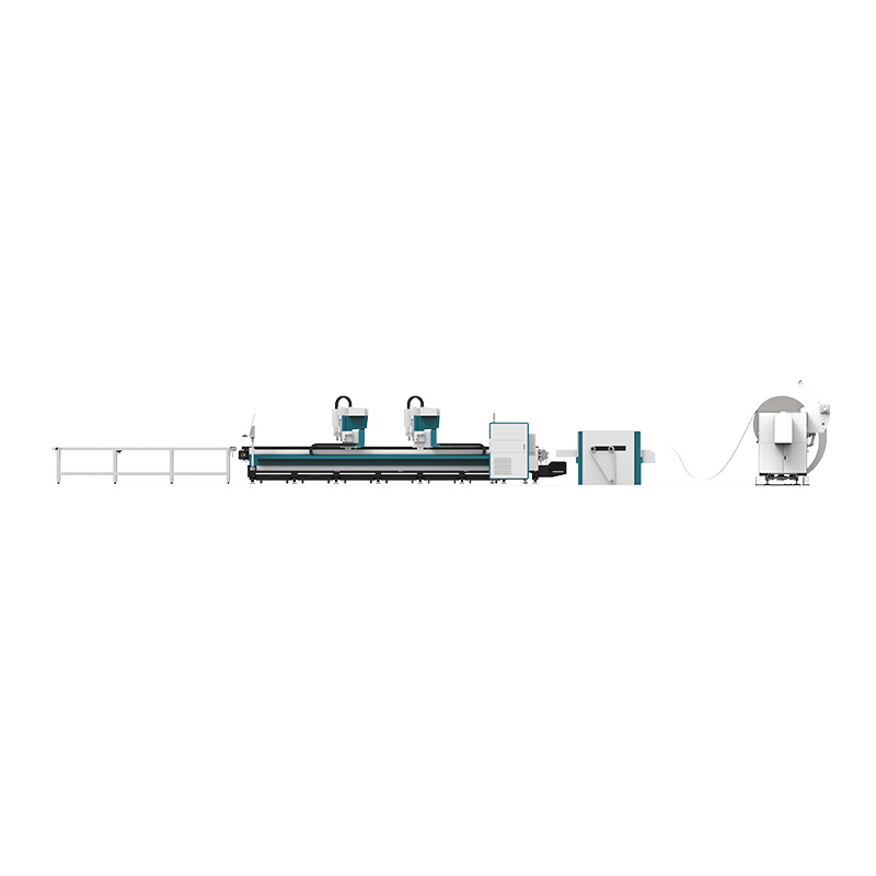 LX6015FLD Coil Fed Laser Cutting Machine With Decoiling And Levelling | LXSHOW 7