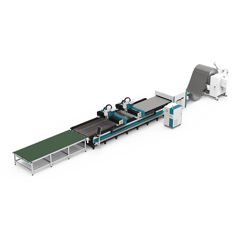 LX6015FLD Coil Fed Laser Cutting Machine With Decoiling And Levelling | LXSHOW 3
