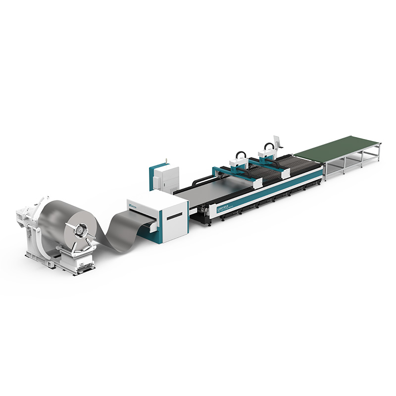 LX6015FLD Coil Fed Laser Cutting Machine With Decoiling And Levelling | LXSHOW 5