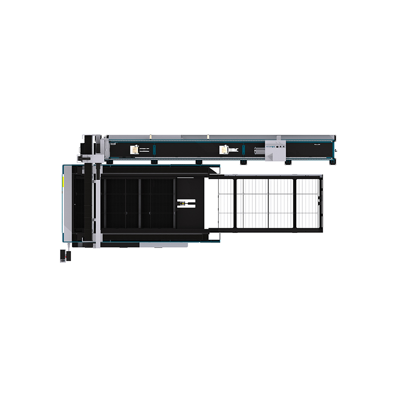 LX3015PHT CNC Fiber Laser Cutting Machine With Exchange Table for Metal Plate and Pipe 4