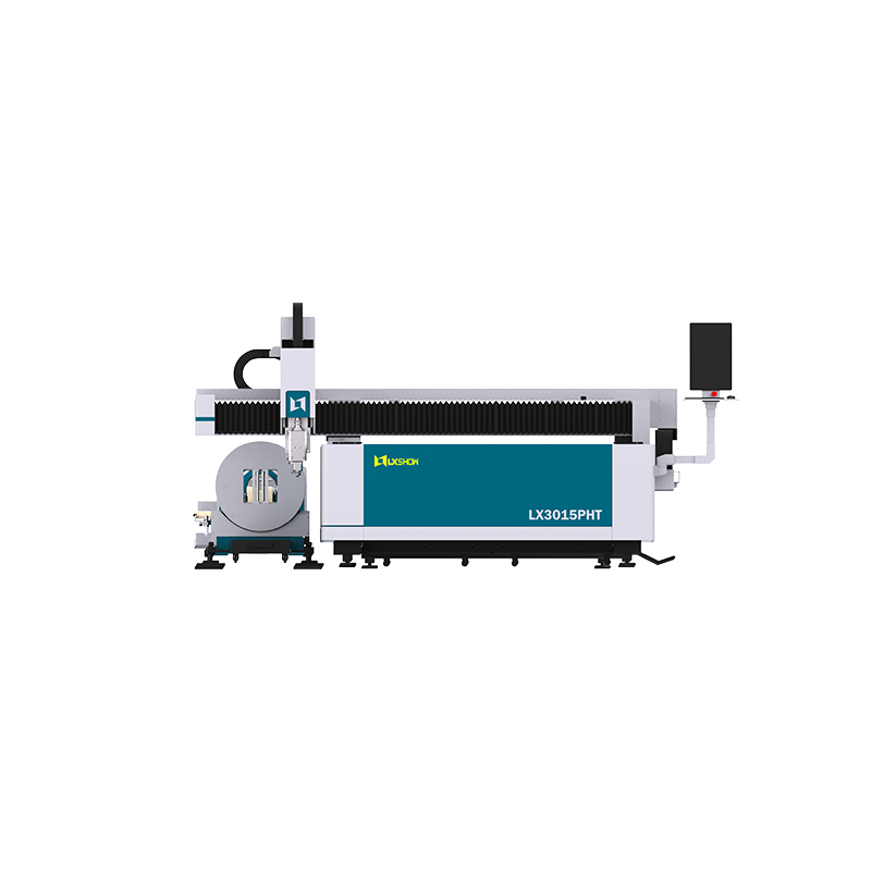 LX3015PHT CNC Fiber Laser Cutting Machine With Exchange Table for Metal Plate and Pipe 3