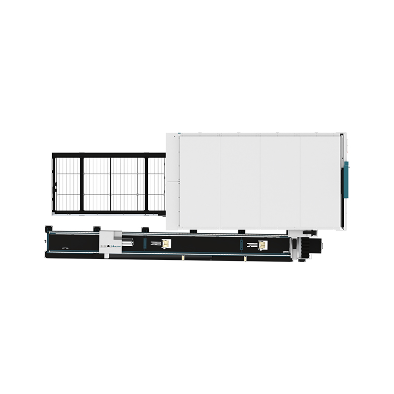 New Update LX3015PHOT Full Covered Metal Sheet And Tube Laser Cutting Machine With Exchange Table 5