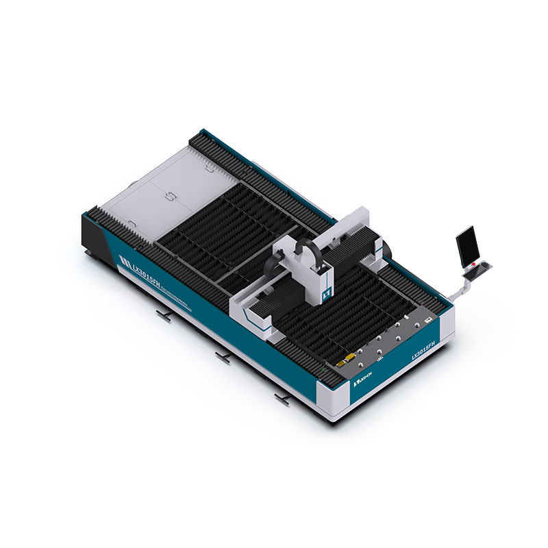 30KW High Power LX3015FH Sheet Metal CNC Fiber Laser Cutting Machines for Industry 6