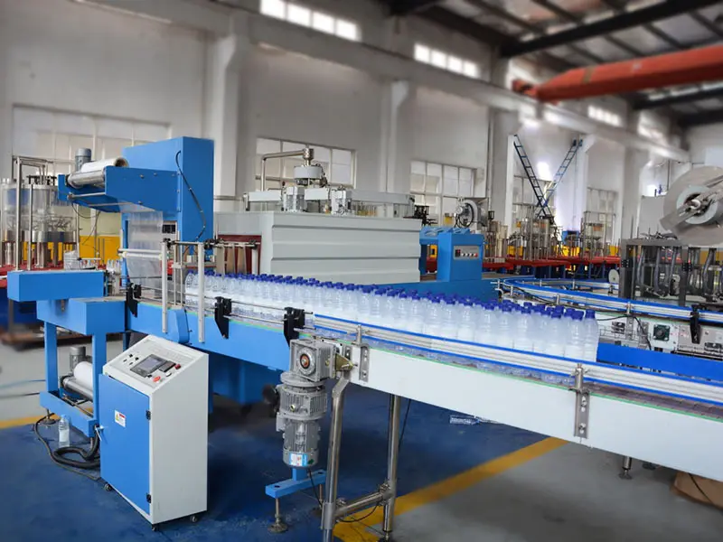 Labelong Packaging Machinery linear film packaging machine with touch screen for cans 2