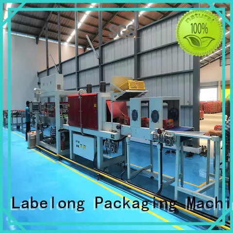 Labelong Packaging Machinery l-type plastic wrapping machine for jars 1