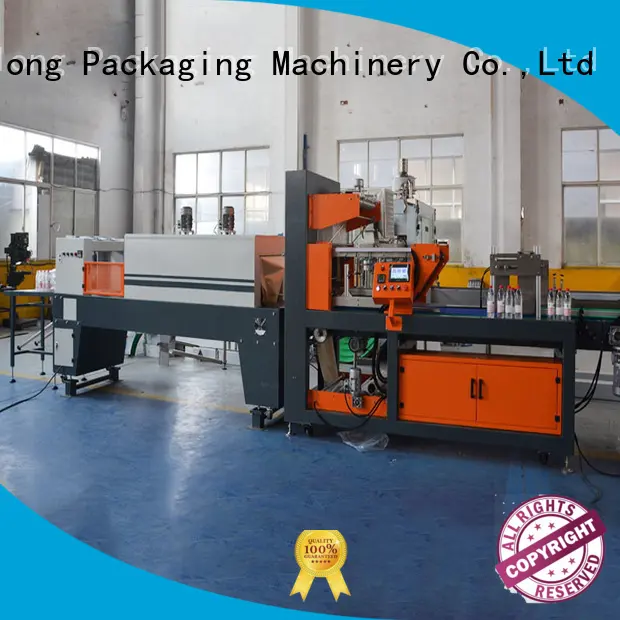 Labelong Packaging Machinery automatic shrink wrap machine plc control system for plastic bottles for glass bottles 1