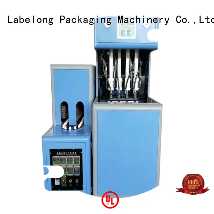 dual boots semi-automatic pet blowing machine linear template for drinking oil 1