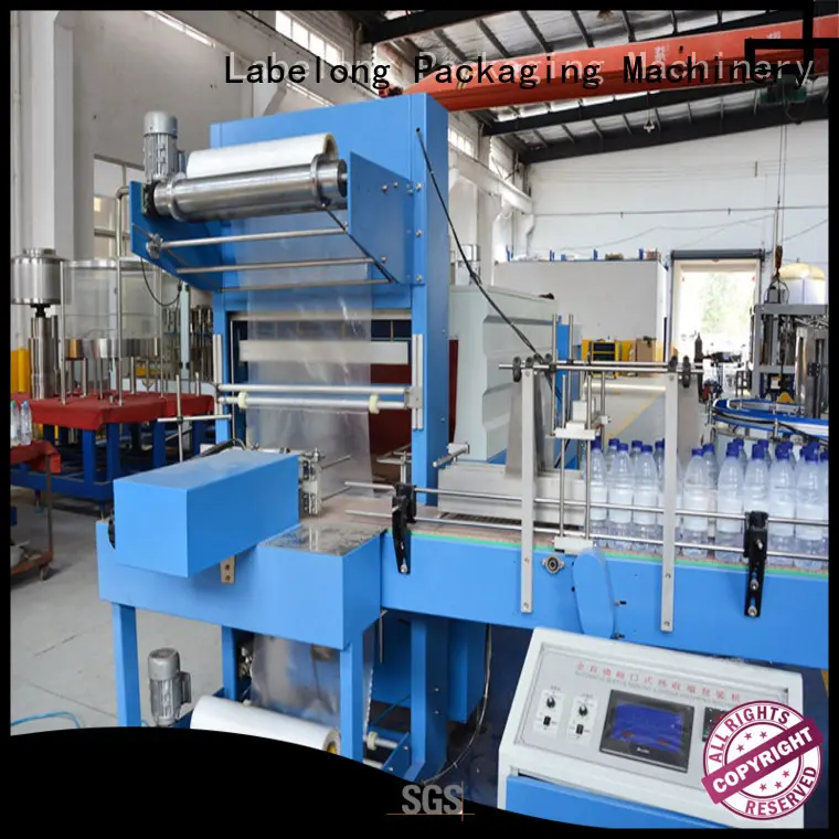 Labelong Packaging Machinery l-type automatic shrink wrap machine plc control system for small packages 1