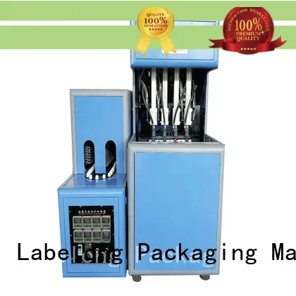 Labelong Packaging Machinery dual boots semi-automatic bottle molding machine linear template for drinking oil 1