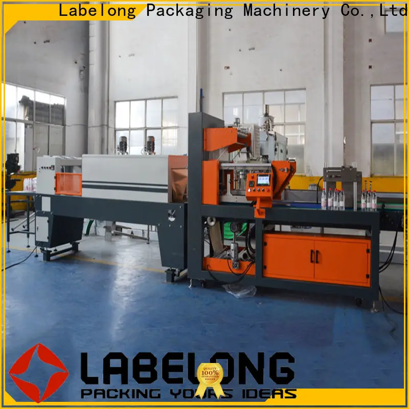 Labelong Packaging Machinery shrink wrap machine for sale vendor for plastic bottles for glass bottles 1
