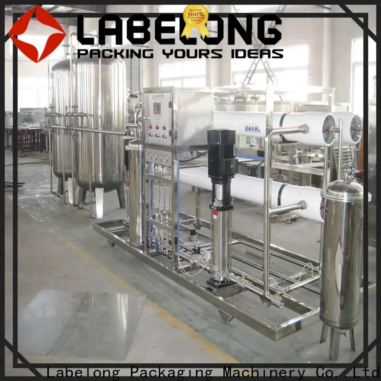 Labelong Packaging Machinery reliable water softener embrane for mineral water 1