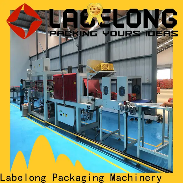 Labelong Packaging Machinery durable automatic shrink wrap machine certifications for plastic bottles for glass bottles 1