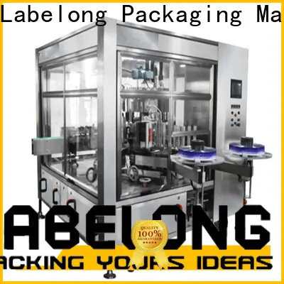 Labelong Packaging Machinery bottle label maker with touch screen for chemical industry 1