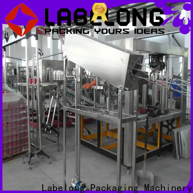 stable water bottling machine easy opearting for mineral water, for sparkling water, for alcoholic drinks 1