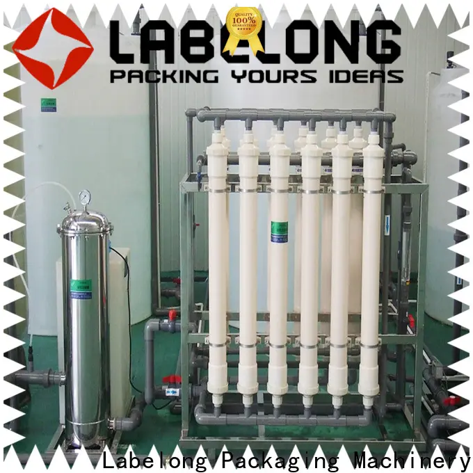 Labelong Packaging Machinery reliable reverse osmosis ultra-filtration series for beverage’s water 1