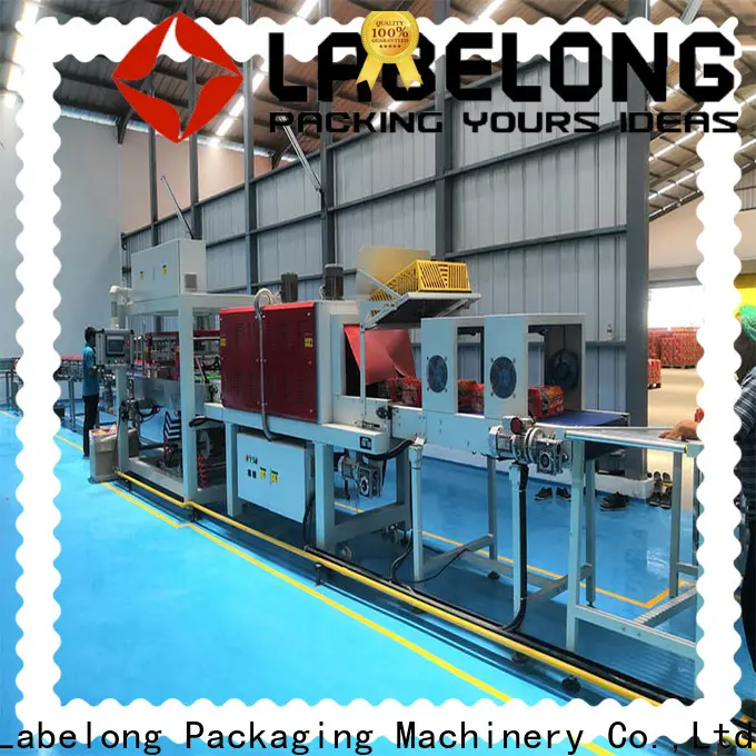Labelong Packaging Machinery linear machine stretch wrap plc control system for jars 1