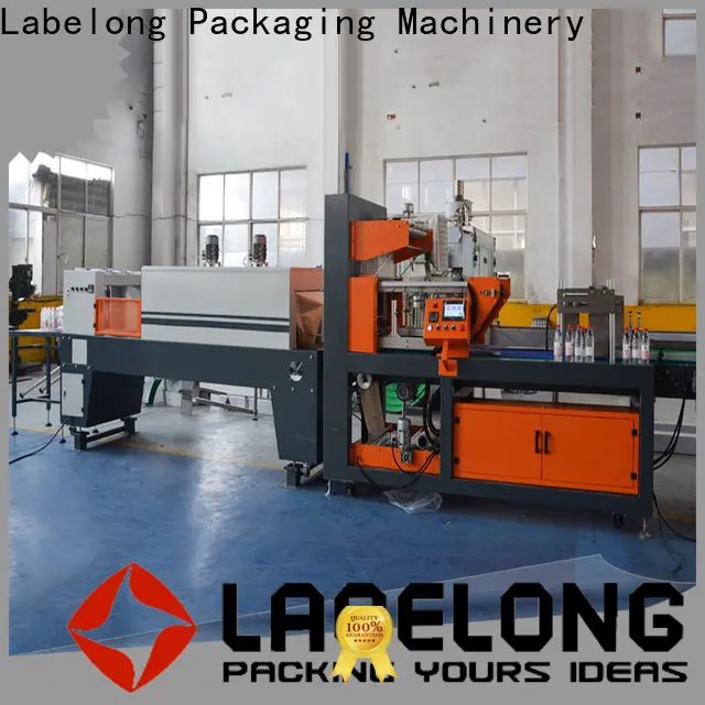 Labelong Packaging Machinery stretch film wrapping machine with touch screen for small packages 1