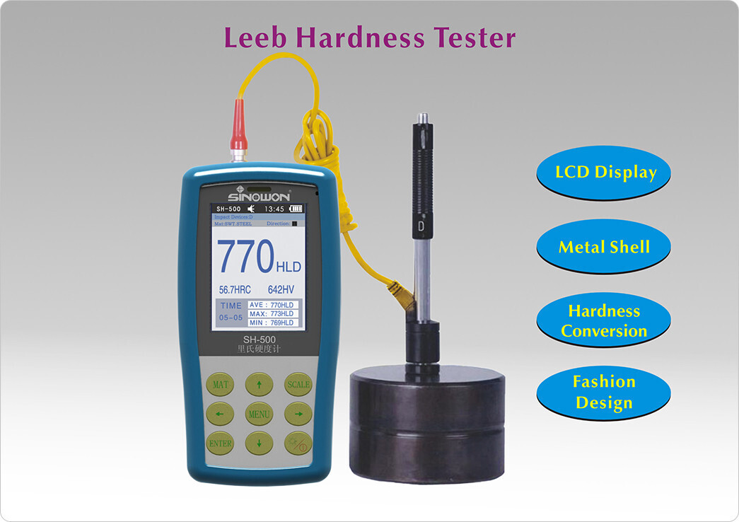 Taşınabilir Leeb Sertlik Ölçer SH-500 2