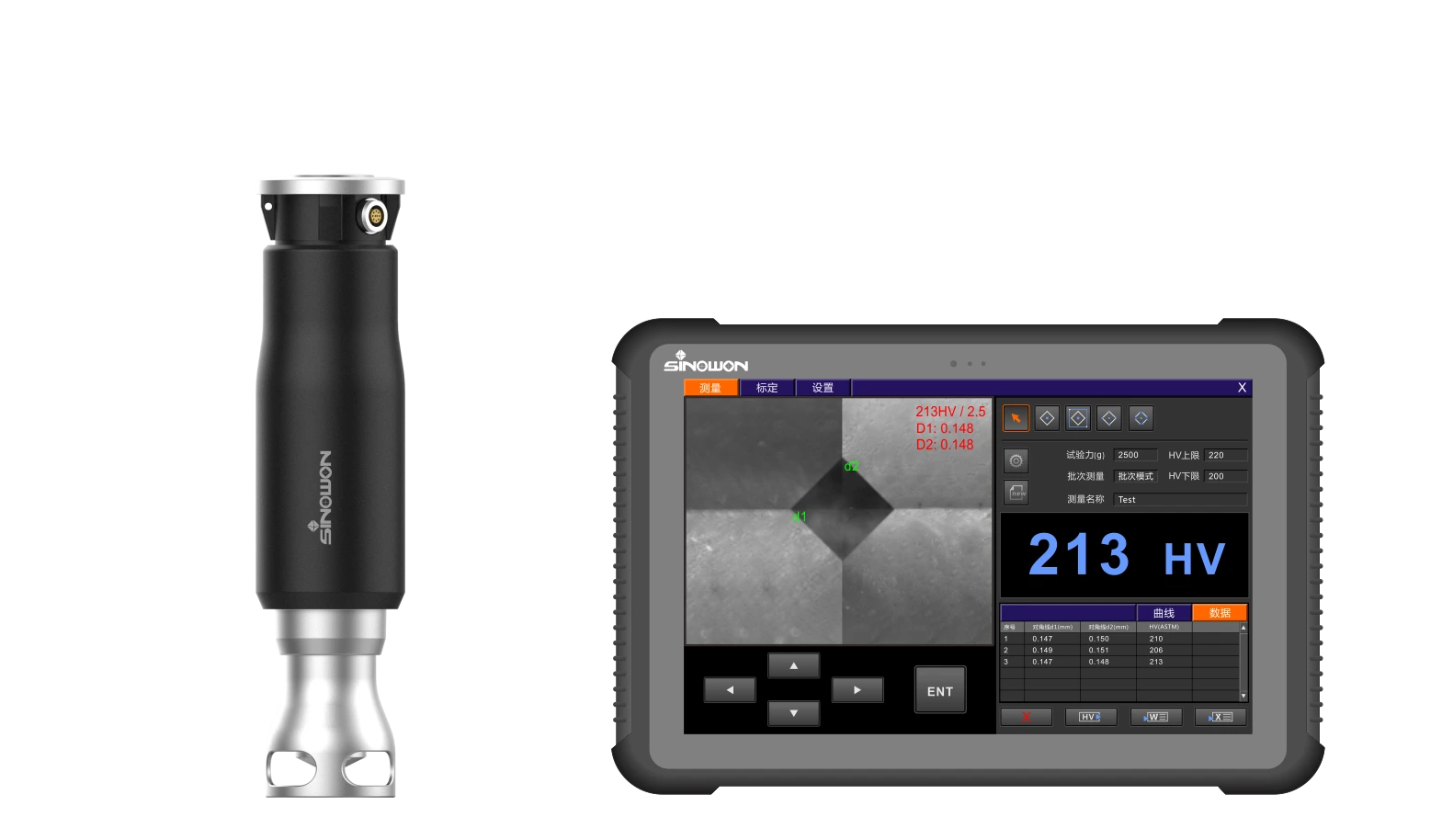 Portable Vicker Hardness Tester POT Series 1