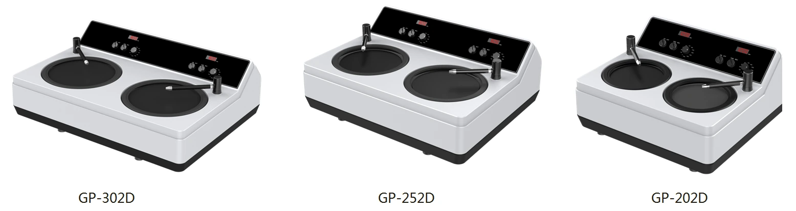 Double Wheel Grinder/Polisher GP-202D/252D/302D 2