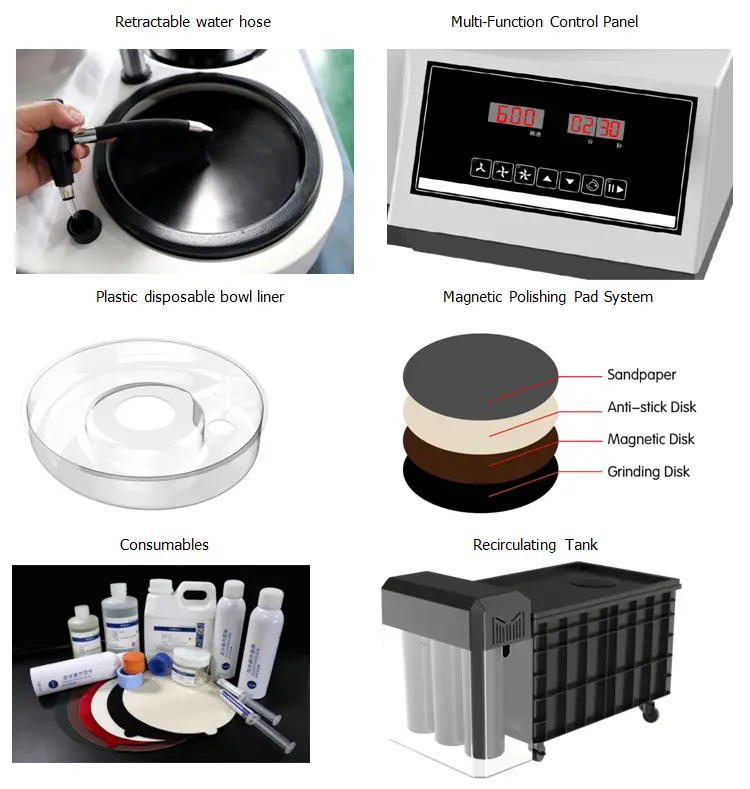 ac300 metallographic equipment factory for LCD Sinowon 3