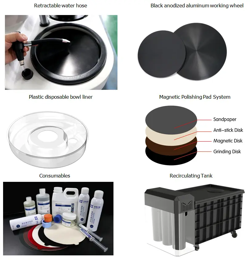 excellent metallographic polishing factory for LCD 3