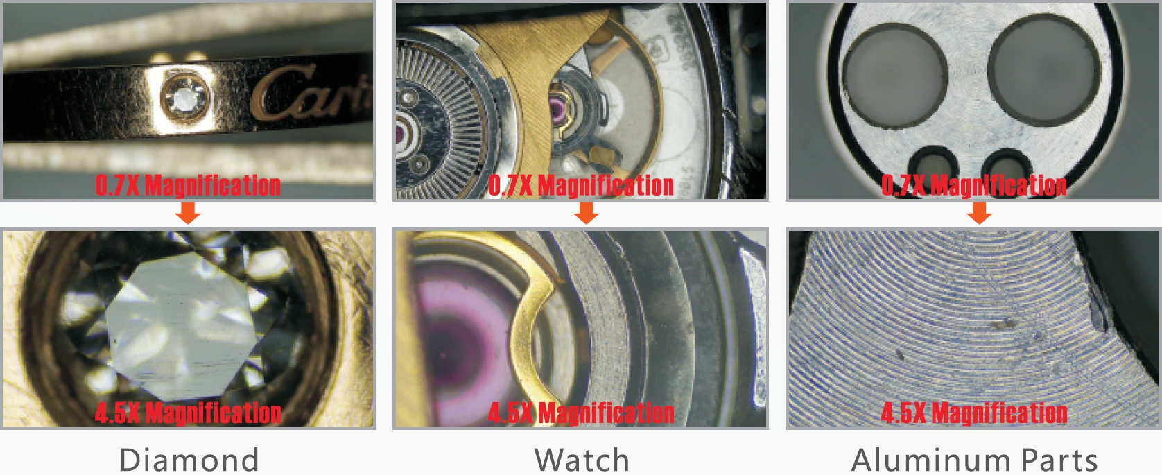 Sinowon digital microscope supplier for cast iron 6