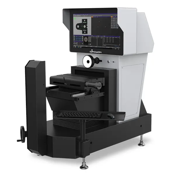 optic surface illumination optimum performance standard workstage fully retractable Sinowon Brand visual measurement supplier 2