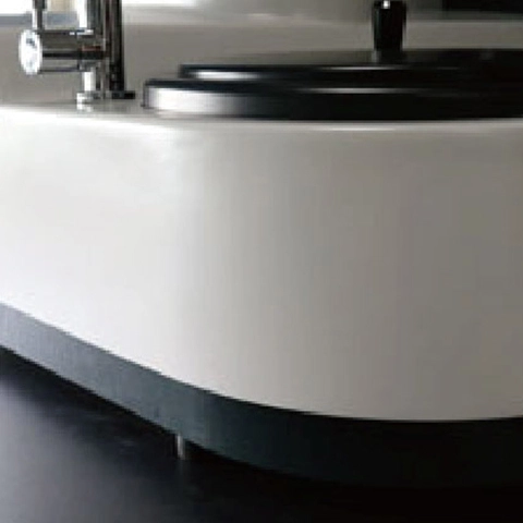 Sinowon Brand large vision window aluminum alloy simple operation metallographic polishing equipment replaceable fixture 4