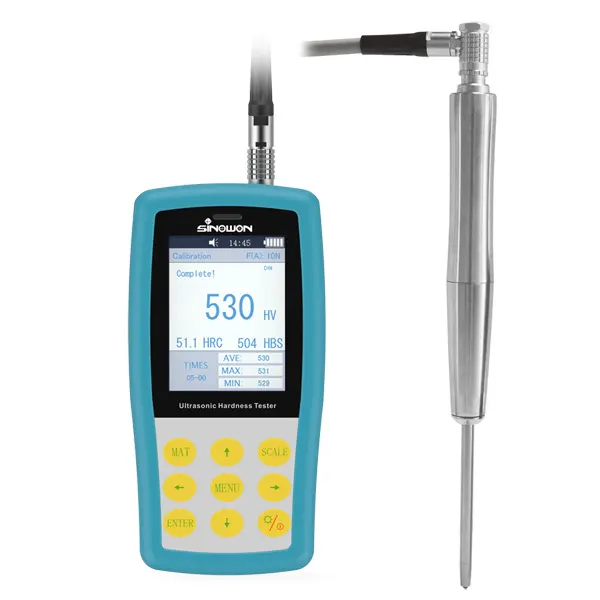 ultrasonic portable hardness tester large LCD display mass storage durometer Automatic vision measuring machine manufacture 2