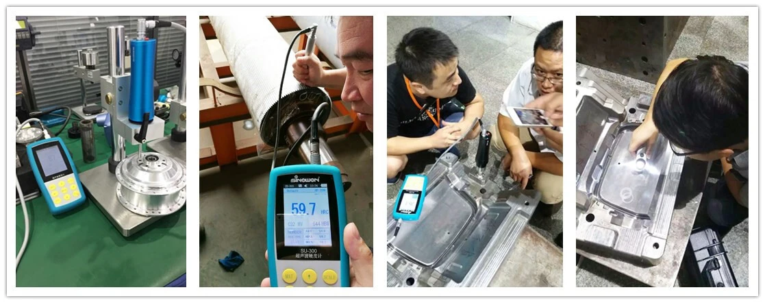 manual roller ultrasonic portable hardness tester Sinowon Brand 3